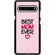 Coque Samsung Galaxy S10 5G - Mom 2023 best Mom ever pink