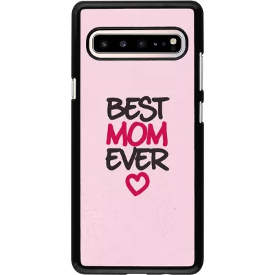 Samsung Galaxy S10 5G Case Hülle - Mom 2023 best Mom ever pink