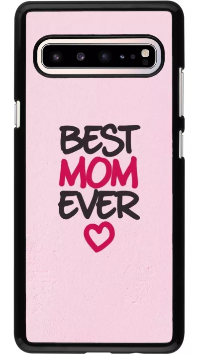 Coque Samsung Galaxy S10 5G - Mom 2023 best Mom ever pink