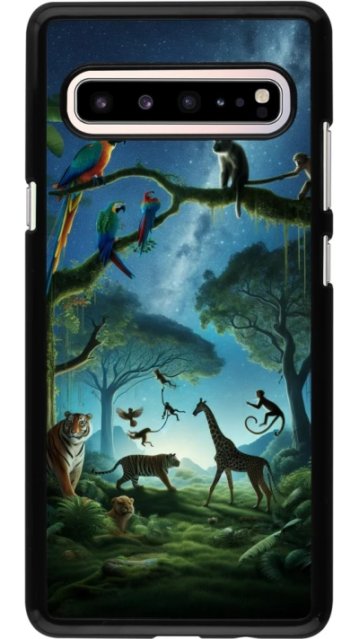 Coque Samsung Galaxy S10 5G - Paradis des animaux exotiques