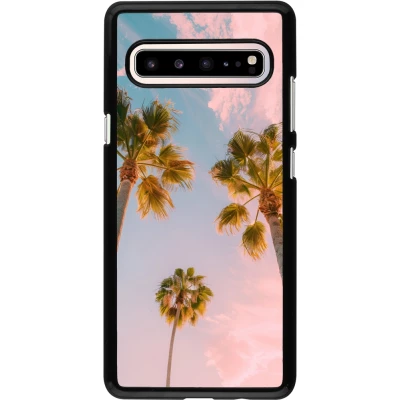 Samsung Galaxy S10 5G Case Hülle - Summer 2025 Palmiers