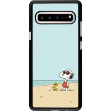 Samsung Galaxy S10 5G Case Hülle - Snoopy on the beach Summer 2026