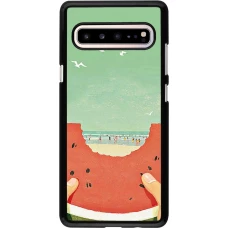 Samsung Galaxy S10 5G Case Hülle - Views through a watermelon Summer 2026