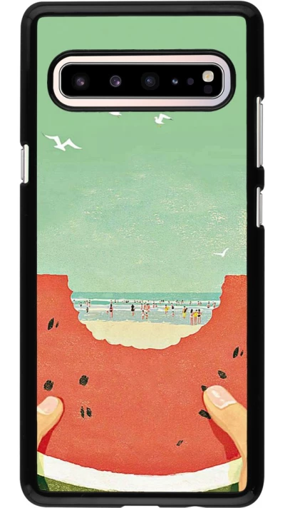 Coque Samsung Galaxy S10 5G - Views through a watermelon Summer 2026