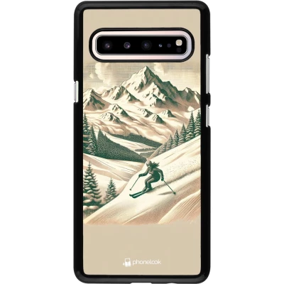 Samsung Galaxy S10 5G Case Hülle - Vintage Skiberg