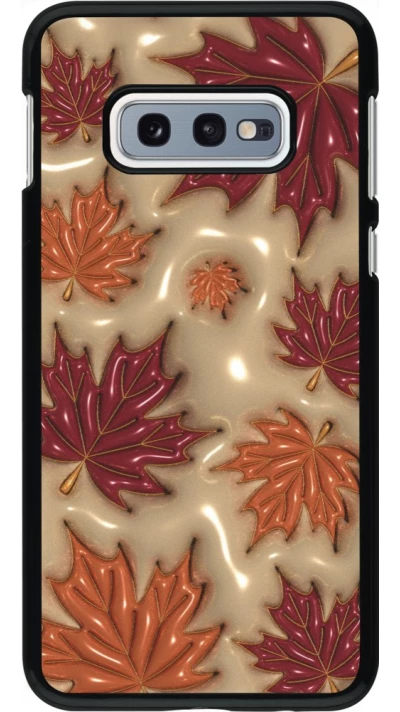 Samsung Galaxy S10e Case Hülle - Autumn 26 3D leaves