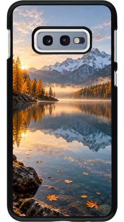 Samsung Galaxy S10e Case Hülle - Autumn 26 Autumn lake