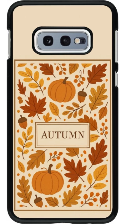 Samsung Galaxy S10e Case Hülle - Autumn 26 Hello autumn