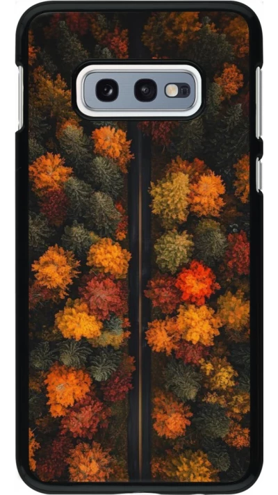 Samsung Galaxy S10e Case Hülle - Autumn 26 Road in autumn