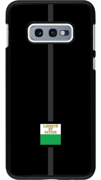 Samsung Galaxy S10e Case Hülle - Kanton VD schwarz