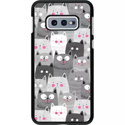 Hülle Samsung Galaxy S10e - Katzenschwärme