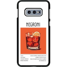 Samsung Galaxy S10e Case Hülle - Cocktail Rezept Negroni