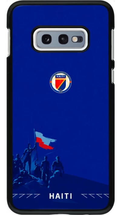 Samsung Galaxy S10e Case Hülle - Haiti 2026 personalisierbares Fussballtrikot