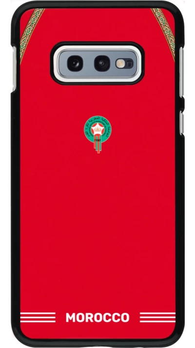 Samsung Galaxy S10e Case Hülle - Marokko 2026 personalisierbares Fussballtrikot
