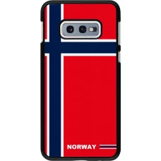 Samsung Galaxy S10e Case Hülle - Norwegen 2026 personalisierbares Fussballtrikot