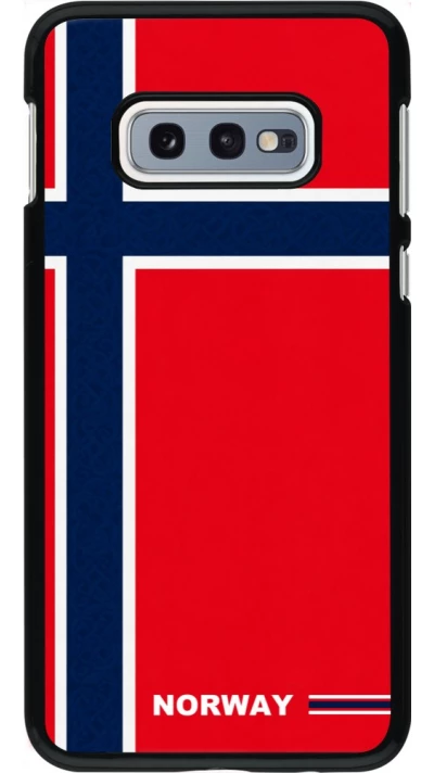 Samsung Galaxy S10e Case Hülle - Norwegen 2026 personalisierbares Fussballtrikot