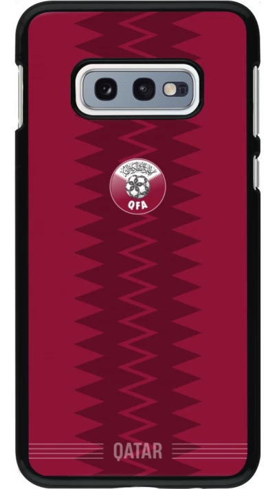 Coque Samsung Galaxy S10e - Maillot de football Qatar 2026 personnalisable