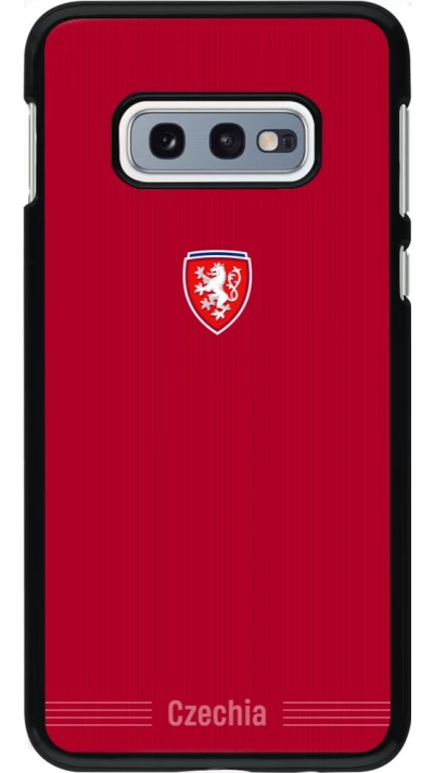 Coque Samsung Galaxy S10e - Maillot de football Répuplique Tchèque 2026 personnalisable