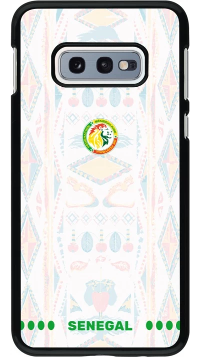 Coque Samsung Galaxy S10e - Maillot de football Sénégal 2026 personnalisable