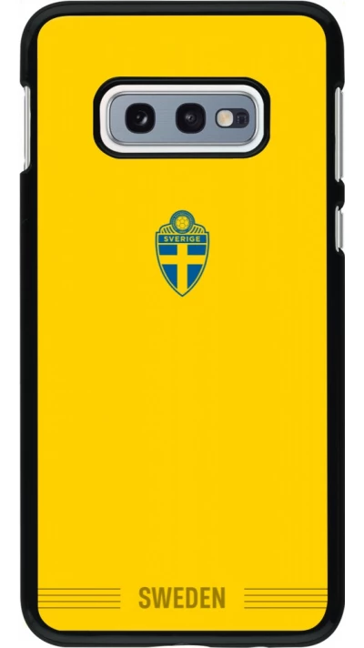 Coque Samsung Galaxy S10e - Maillot de football Suède 2026 personnalisable