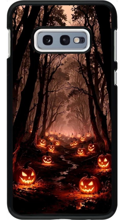 Coque Samsung Galaxy S10e - Halloween 2025 Road of Terrifying Pumpkins