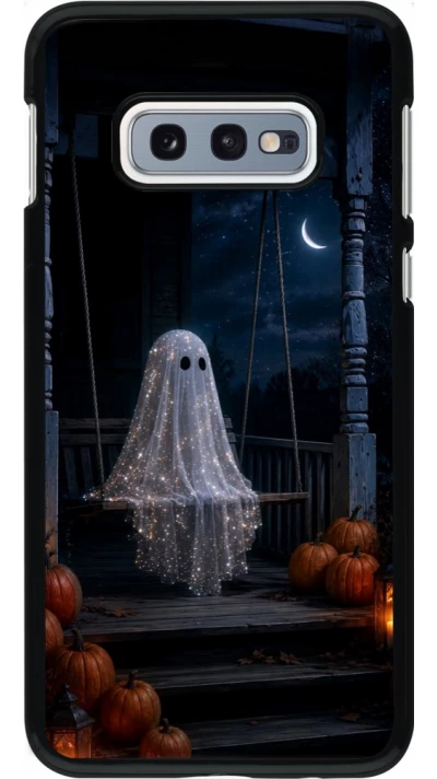 Coque Samsung Galaxy S10e - Halloween 2026 Ghost on a swing