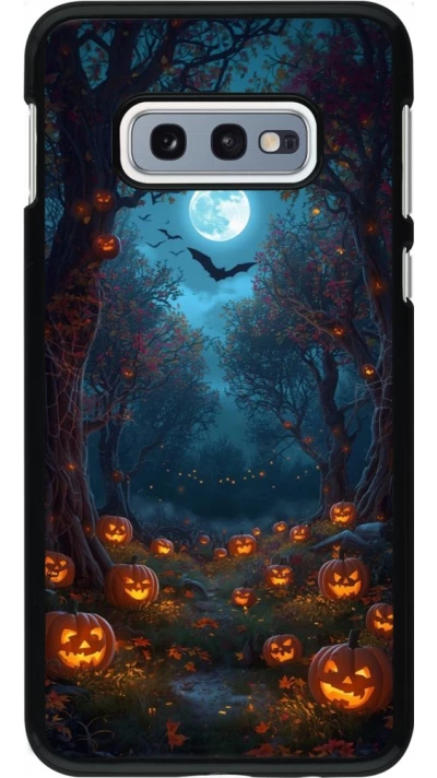 Coque Samsung Galaxy S10e - Halloween 2026 Road of Pumpkins