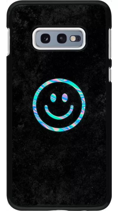 Coque Samsung Galaxy S10e - Happy smiley irisé