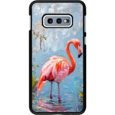 Coque Samsung Galaxy S10e - Paint Flamingo