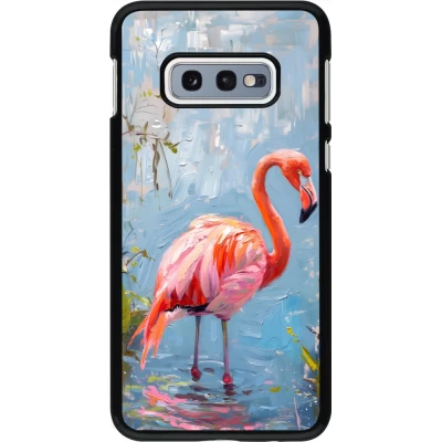 Coque Samsung Galaxy S10e - Paint Flamingo