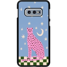 Coque Samsung Galaxy S10e - Pink leopard with stars 2026