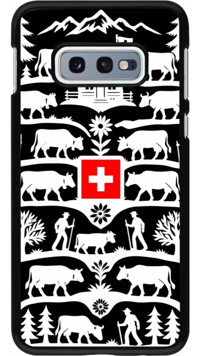 Coque Samsung Galaxy S10e - Poya Suisse 3 noir