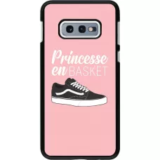 Coque Samsung Galaxy S10e - princesse en basket