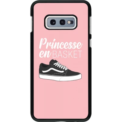 Coque Samsung Galaxy S10e - princesse en basket