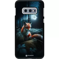 Coque Samsung Galaxy S10e - Renard lune forêt