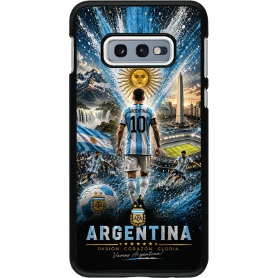 Coque Samsung Galaxy S10e - Football Argentine splash 2026