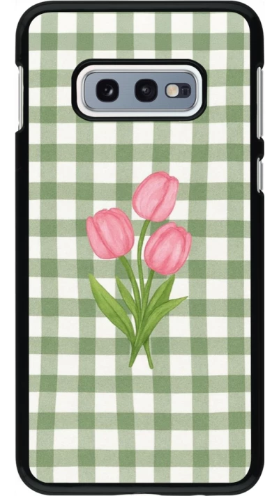 Coque Samsung Galaxy S10e - Green vichy tulips Spring 2026