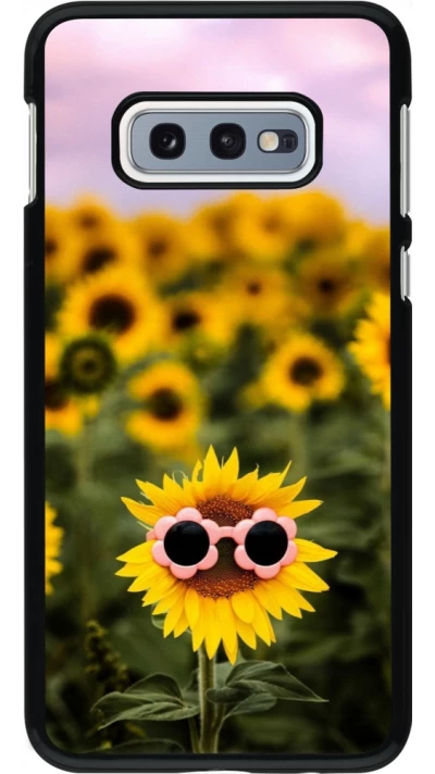 Coque Samsung Galaxy S10e - Sunflower with glasses Spring 2026