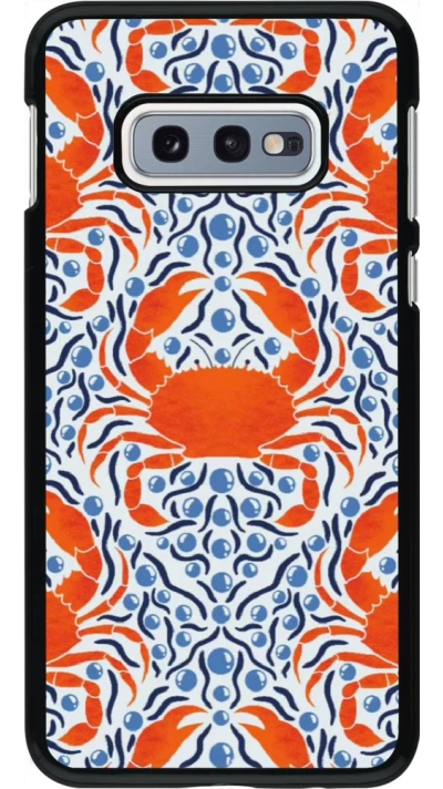 Coque Samsung Galaxy S10e - Crabs and pearls Summer 2026