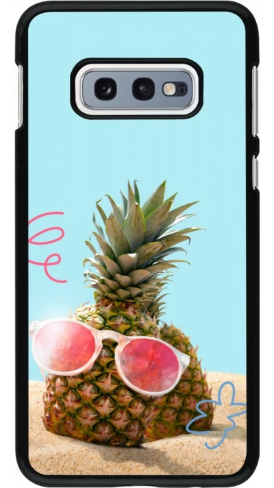 Coque Samsung Galaxy S10e - Pineapple with glasses Summer 2026