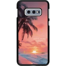 Samsung Galaxy S10e Case Hülle - Watch more sunsets Summer 2026