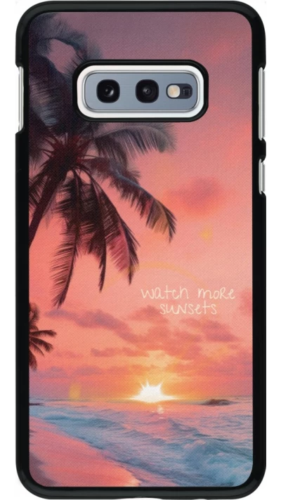 Coque Samsung Galaxy S10e - Watch more sunsets Summer 2026