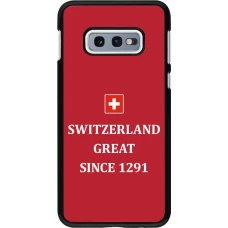 Coque Samsung Galaxy S10e - Switzerland Great Since 1291