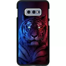 Coque Samsung Galaxy S10e - Tiger Blue Red
