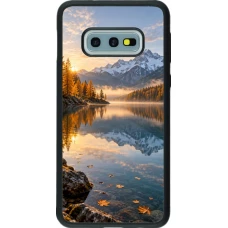 Samsung Galaxy S10e Case Hülle - Silikon schwarz Autumn 26 Autumn lake