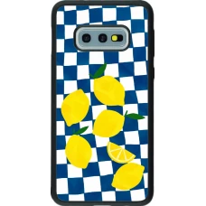 Coque Samsung Galaxy S10e - Silicone rigide noir Illustration lemons 2026
