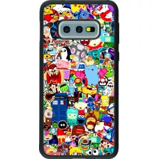 Hülle Samsung Galaxy S10e - Silikon schwarz Mixed cartoons