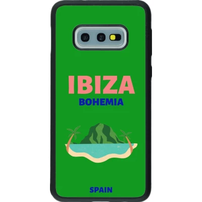 Samsung Galaxy S10e Case Hülle - Silikon schwarz Pop Summer Destination Ibiza
