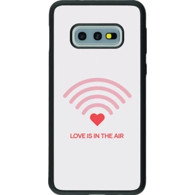 Samsung Galaxy S10e Case Hülle - Silikon schwarz Saint Valentines Day 26 Love is in the air