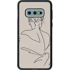 Hülle Samsung Galaxy S10e - Silikon schwarz Salnikova 05